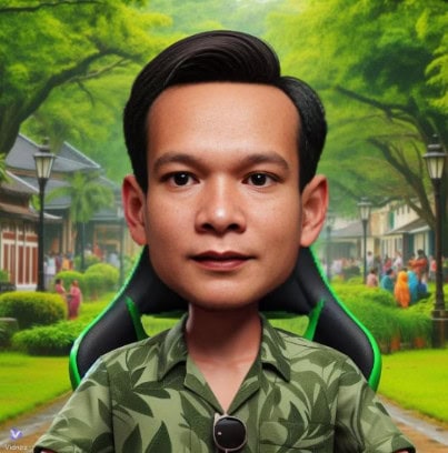 Foto Buatan AI Dewa Aghas (Bang Ngah)